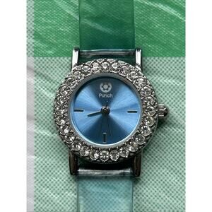 Punch Blue Dial Translucent Band Women’s Quartz Watch